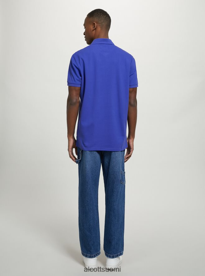 vaatetus fi Alcott miehet puuvillainen pikee poolopaita brodeerauksella wh3 valkoinen HL28P0690