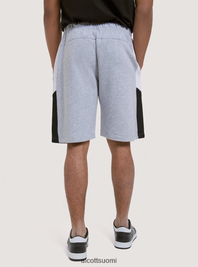 vaatetus fi Alcott miehet lyhyet pehmeät puuvillahousut printillä musta HL28P01103