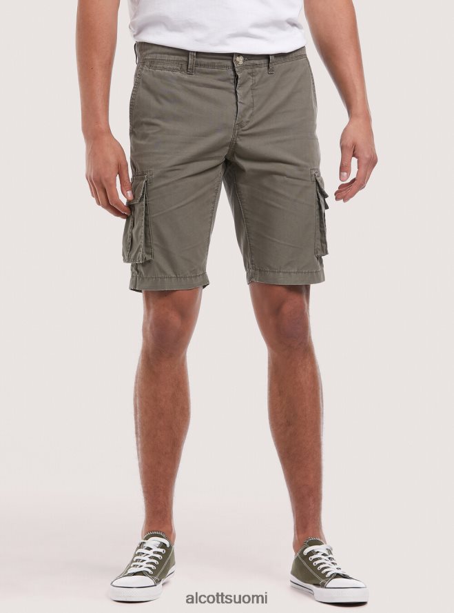 vaatetus fi Alcott miehet puuvillaiset bermuda-shortsit isoilla taskuilla c0586 ecru HL28P0853