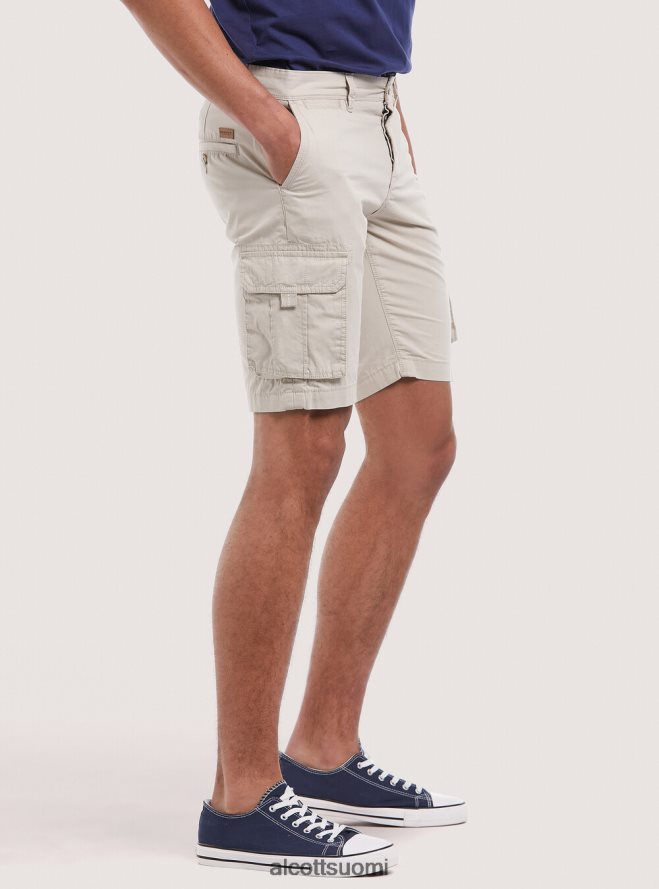 vaatetus fi Alcott miehet puuvillaiset bermuda-shortsit isoilla taskuilla c0586 ecru HL28P0854