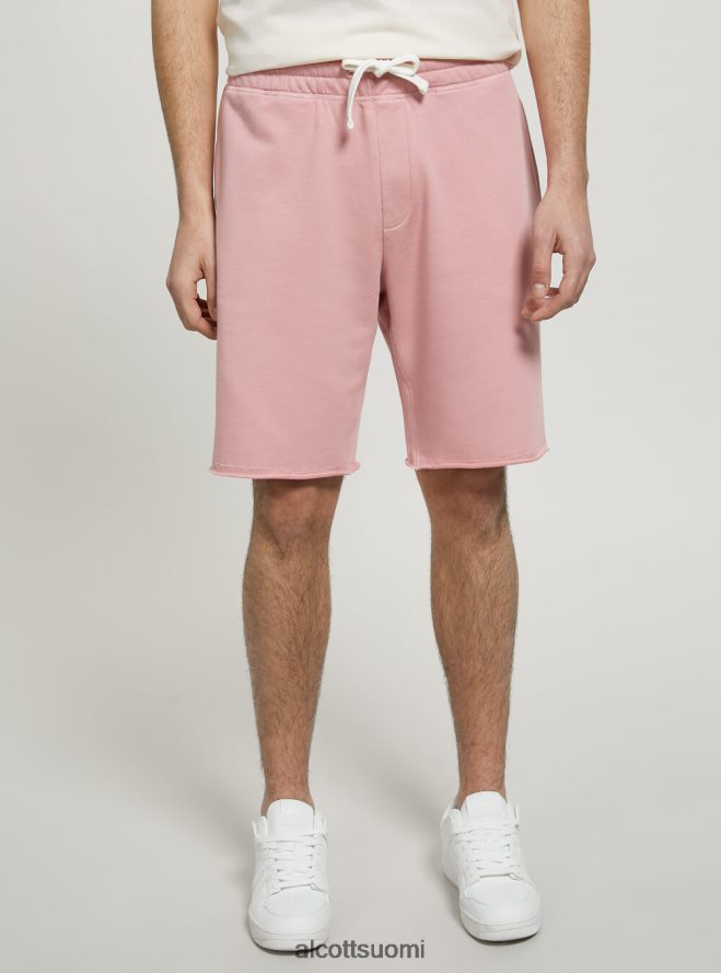 vaatetus fi Alcott miehet puuvillaiset jogger bermuda shortsit bk1 musta HL28P01025