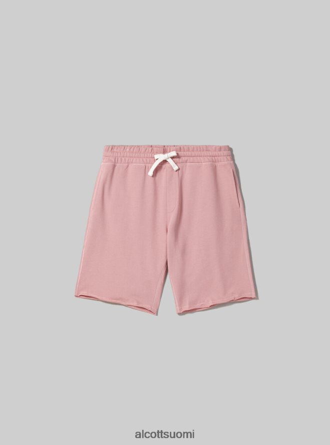vaatetus fi Alcott miehet puuvillaiset jogger bermuda shortsit bk1 musta HL28P01025