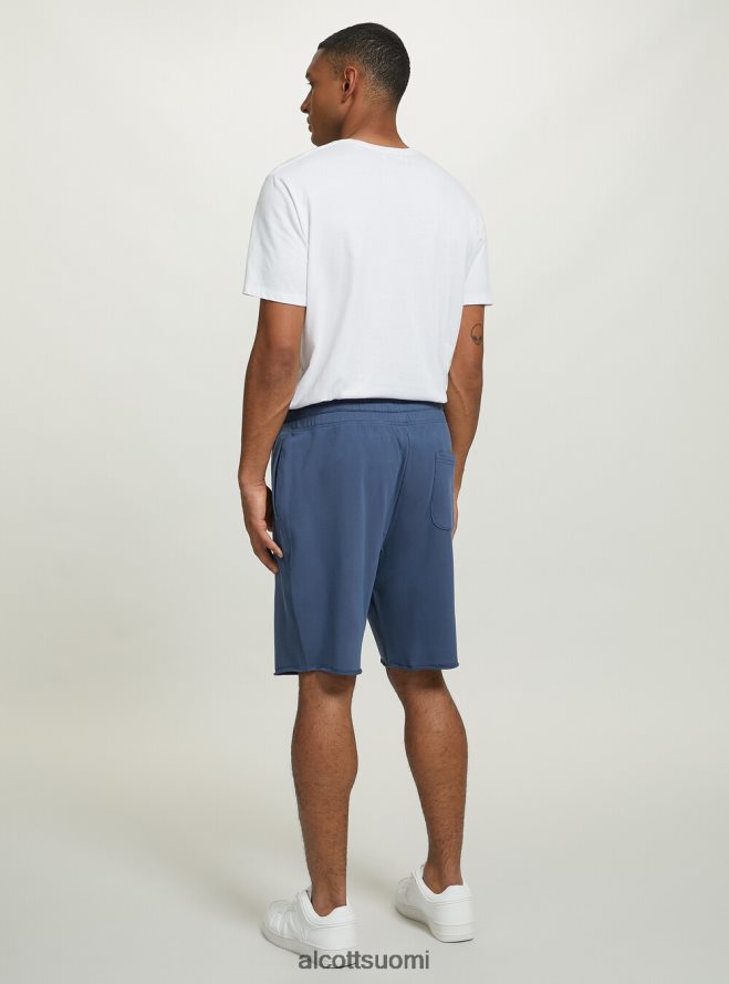 vaatetus fi Alcott miehet puuvillaiset jogger bermuda shortsit bk1 musta HL28P01062