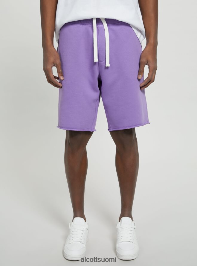 vaatetus fi Alcott miehet puuvillaiset jogger bermuda shortsit bk1 musta HL28P0785