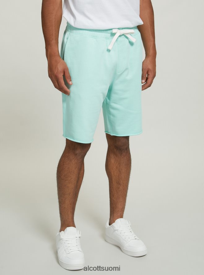 vaatetus fi Alcott miehet puuvillaiset jogger bermuda shortsit bk1 musta HL28P0835