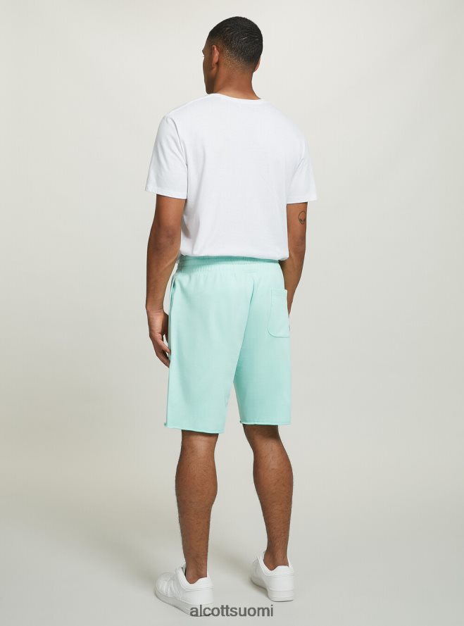 vaatetus fi Alcott miehet puuvillaiset jogger bermuda shortsit bk1 musta HL28P0835