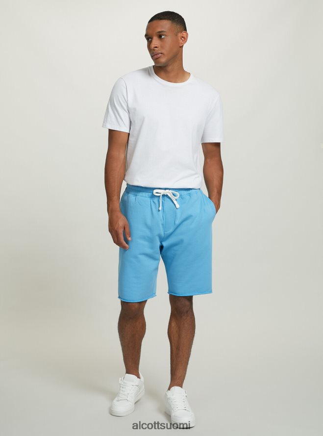 vaatetus fi Alcott miehet puuvillaiset jogger bermuda shortsit bk1 musta HL28P0970