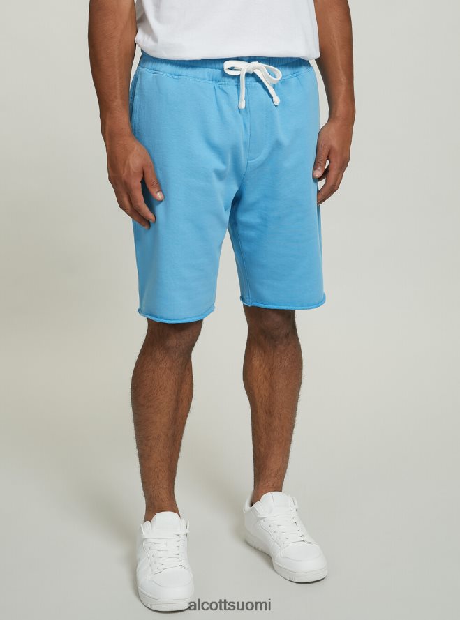 vaatetus fi Alcott miehet puuvillaiset jogger bermuda shortsit bk1 musta HL28P0970