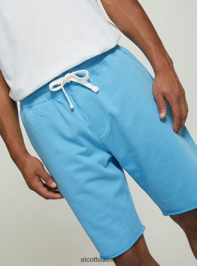 vaatetus fi Alcott miehet puuvillaiset jogger bermuda shortsit bk1 musta HL28P0970