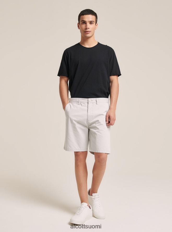 vaatetus fi Alcott miehet tavalliset twill-bermuda-shortsit musta HL28P01133