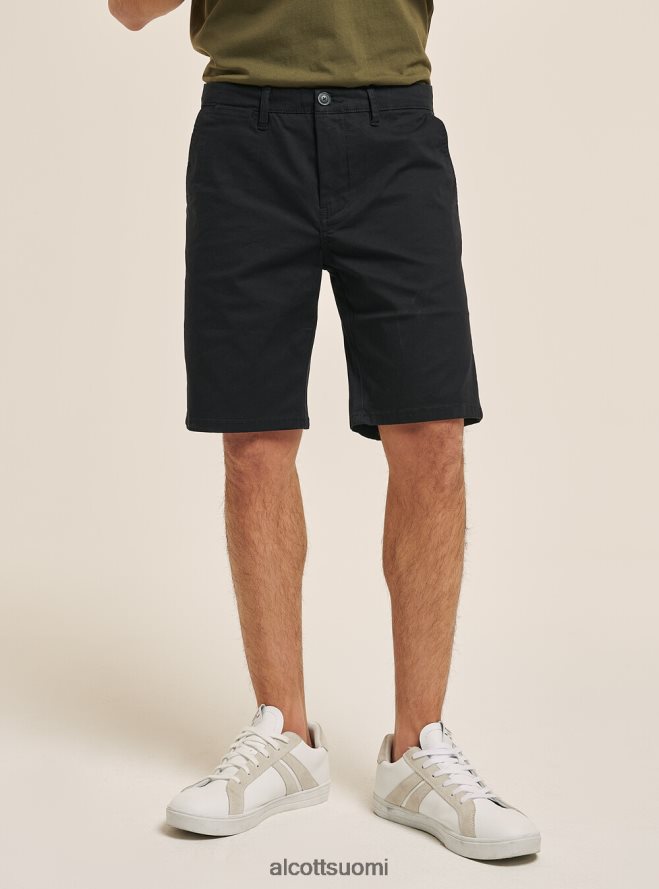 vaatetus fi Alcott miehet tavalliset twill-bermuda-shortsit sininen laivasto HL28P0601