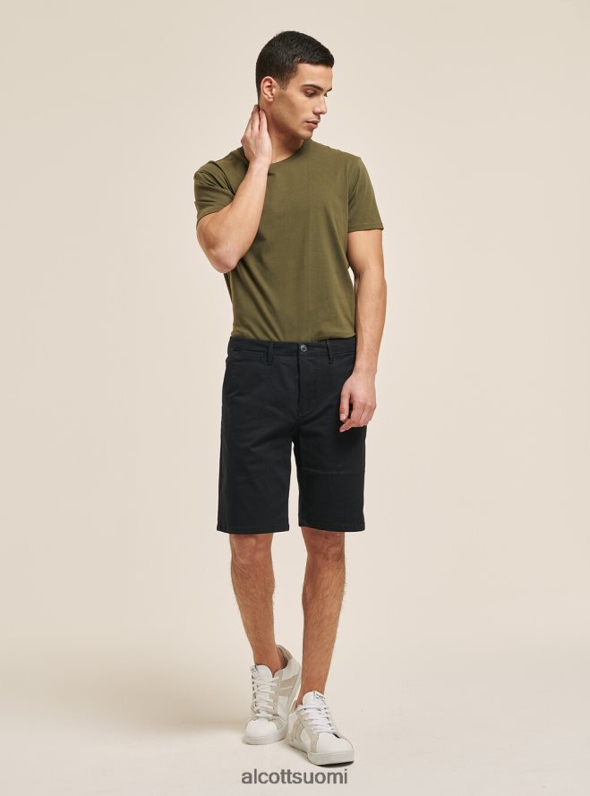 vaatetus fi Alcott miehet tavalliset twill-bermuda-shortsit sininen laivasto HL28P0601