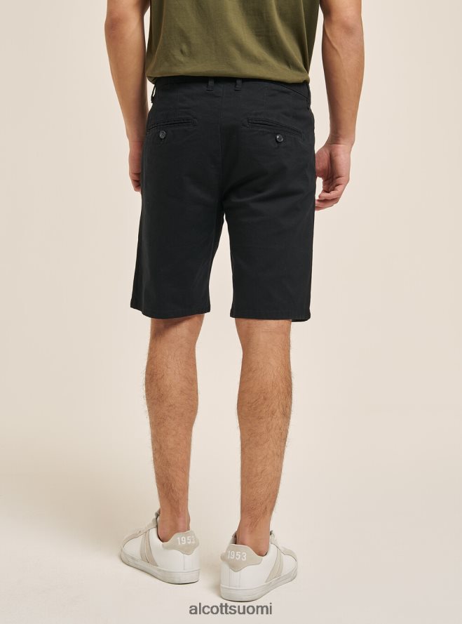 vaatetus fi Alcott miehet tavalliset twill-bermuda-shortsit sininen laivasto HL28P0601