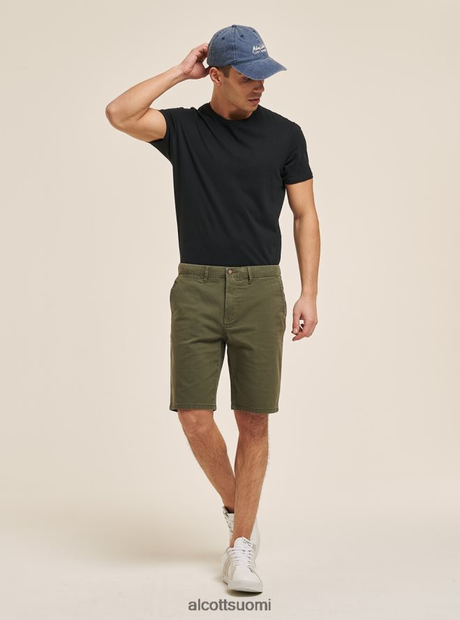 vaatetus fi Alcott miehet tavalliset twill-bermuda-shortsit sininen laivasto HL28P0961