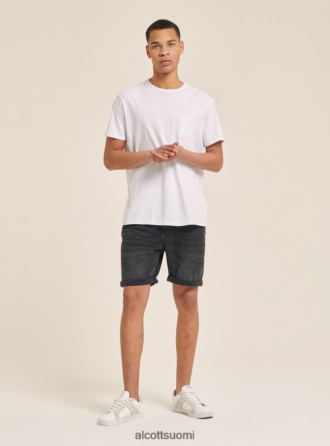 vaatetus fi Alcott miehet vaate värjätty joustava puuvilla twill bermuda shortsit bg3 beige valo HL28P01079