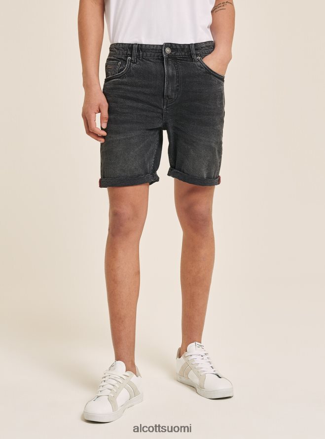 vaatetus fi Alcott miehet vaate värjätty joustava puuvilla twill bermuda shortsit bg3 beige valo HL28P01079