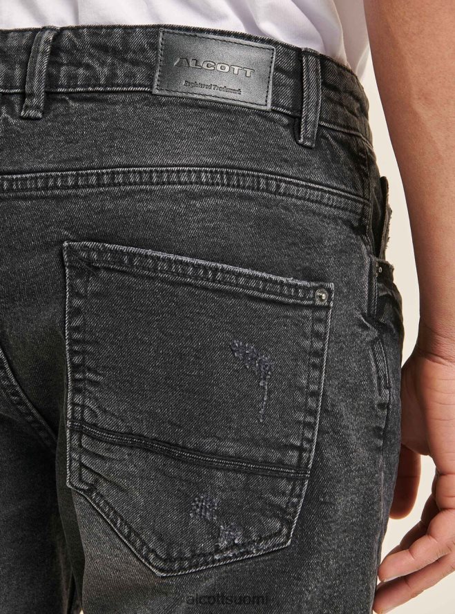 vaatetus fi Alcott miehet vaate värjätty joustava puuvilla twill bermuda shortsit bg3 beige valo HL28P01079