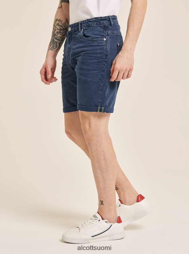 vaatetus fi Alcott miehet vaate värjätty joustava puuvilla twill bermuda shortsit bg3 beige valo HL28P01122