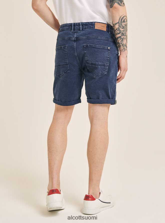 vaatetus fi Alcott miehet vaate värjätty joustava puuvilla twill bermuda shortsit bg3 beige valo HL28P01122