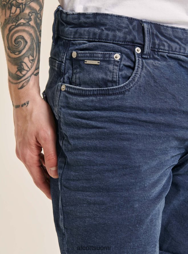 vaatetus fi Alcott miehet vaate värjätty joustava puuvilla twill bermuda shortsit bg3 beige valo HL28P01122