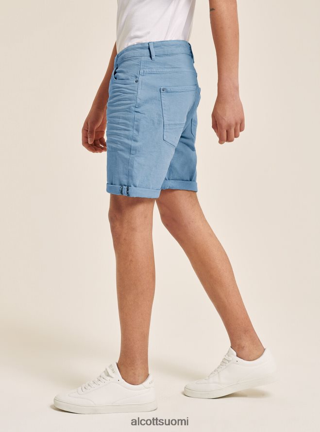 vaatetus fi Alcott miehet vaate värjätty joustava puuvilla twill bermuda shortsit bg3 beige valo HL28P0904