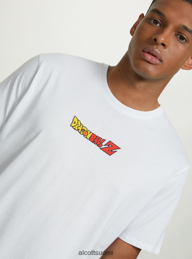 vaatetus fi Alcott miehet Dragon Ball t-paita wh3 valkoinen HL28P01104