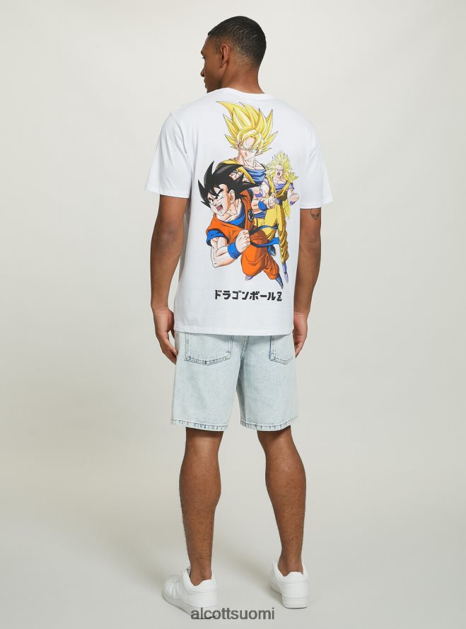vaatetus fi Alcott miehet Dragon Ball t-paita wh3 valkoinen HL28P01104