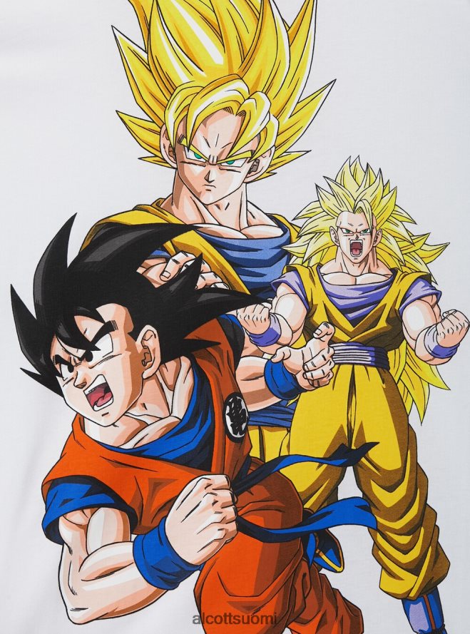 vaatetus fi Alcott miehet Dragon Ball t-paita wh3 valkoinen HL28P01104