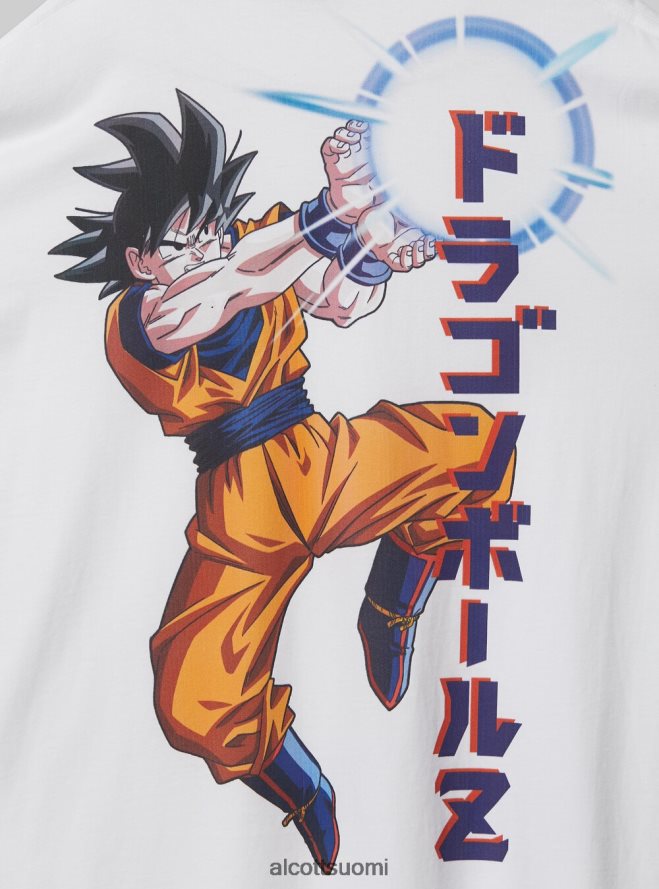 vaatetus fi Alcott miehet Dragon Ball t-paita wh3 valkoinen HL28P0660