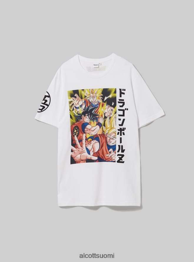 vaatetus fi Alcott miehet Dragon Ball t-paita wh3 valkoinen HL28P0662