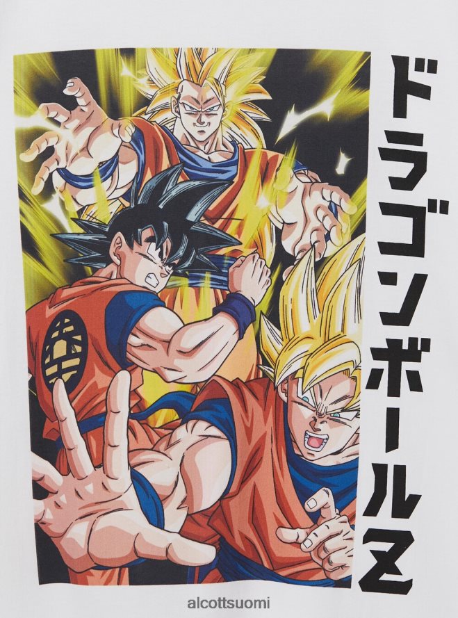vaatetus fi Alcott miehet Dragon Ball t-paita wh3 valkoinen HL28P0662