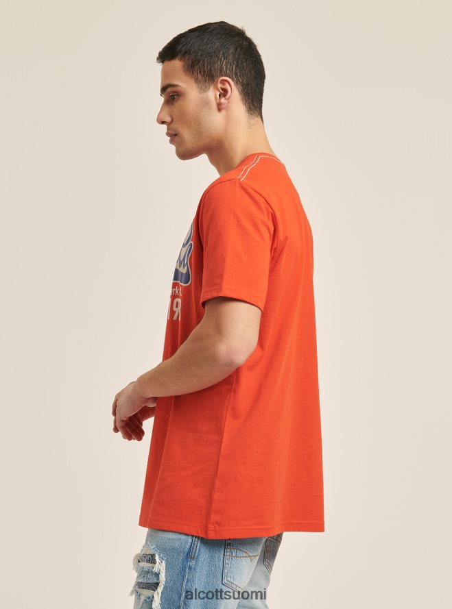 vaatetus fi Alcott miehet logopainatus t-paita sininen HL28P01199