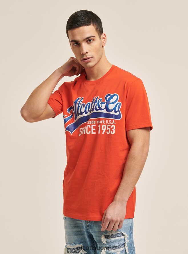 vaatetus fi Alcott miehet logopainatus t-paita sininen HL28P01199