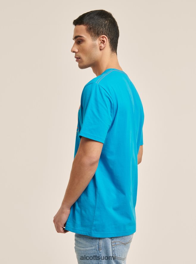 vaatetus fi Alcott miehet logopainatus t-paita sininen HL28P01200