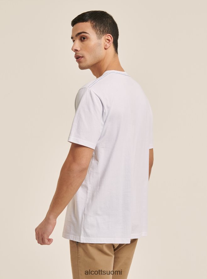 vaatetus fi Alcott miehet logopainatus t-paita sininen HL28P0609