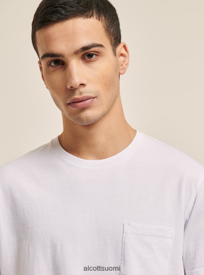 vaatetus fi Alcott miehet maglietta girocollo con taschino cotone c0214 sininen HL28P01059