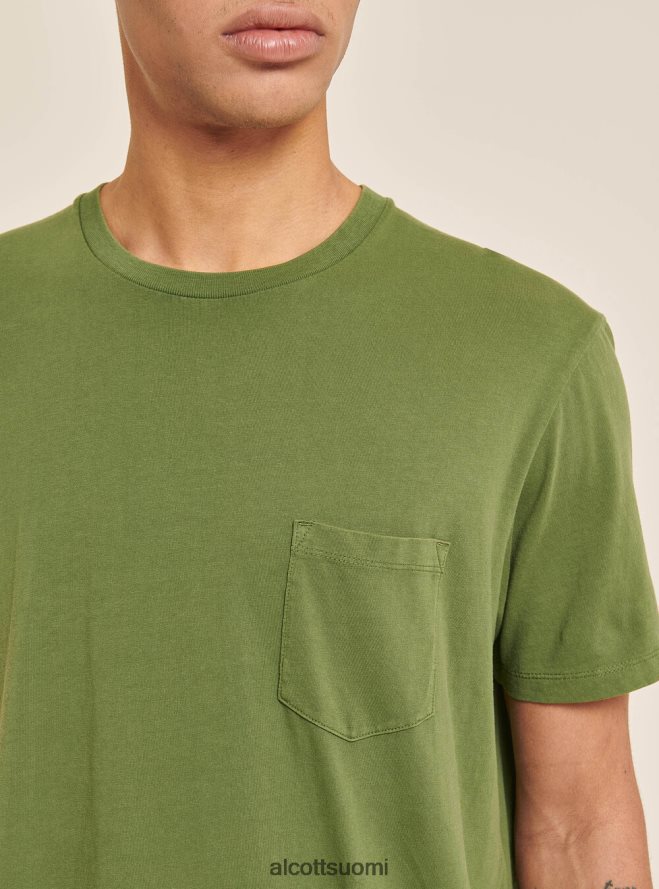 vaatetus fi Alcott miehet maglietta girocollo con taschino cotone c0214 sininen HL28P0712