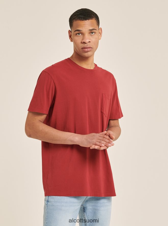 vaatetus fi Alcott miehet maglietta girocollo con taschino cotone c0214 sininen HL28P0934