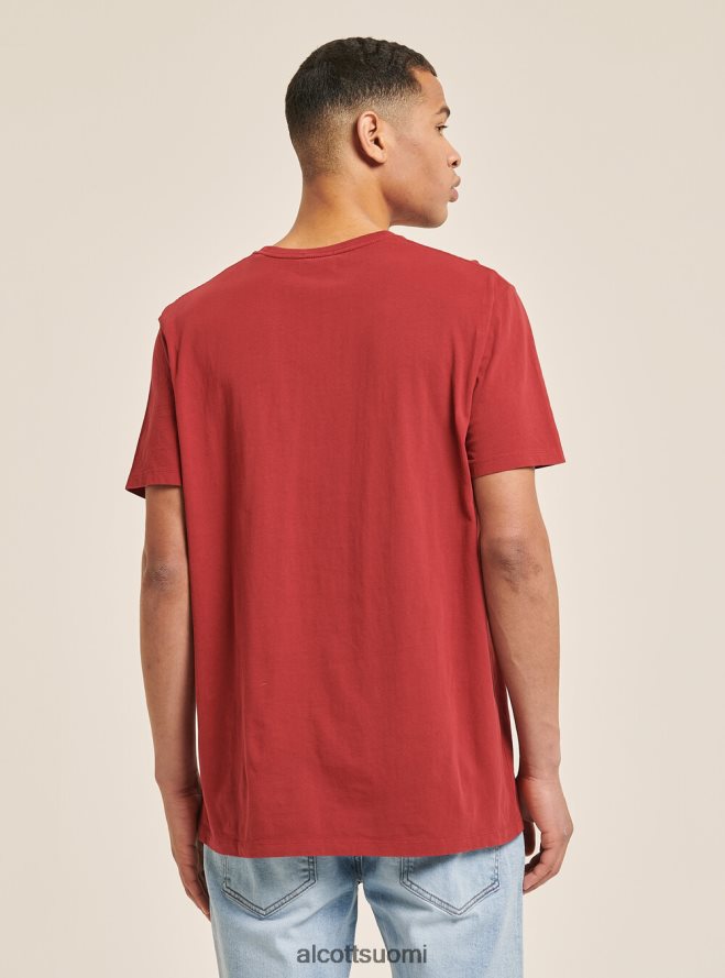 vaatetus fi Alcott miehet maglietta girocollo con taschino cotone c0214 sininen HL28P0934