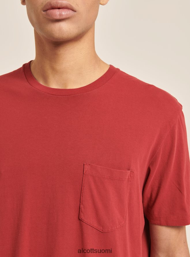 vaatetus fi Alcott miehet maglietta girocollo con taschino cotone c0214 sininen HL28P0934