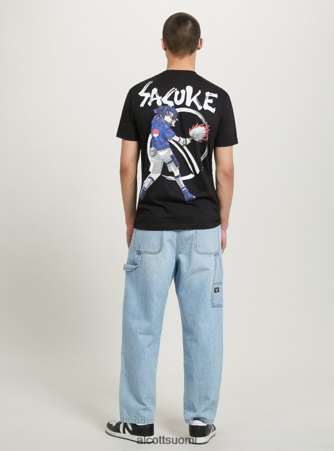 vaatetus fi Alcott miehet naruto t-paita bk1 musta HL28P0648