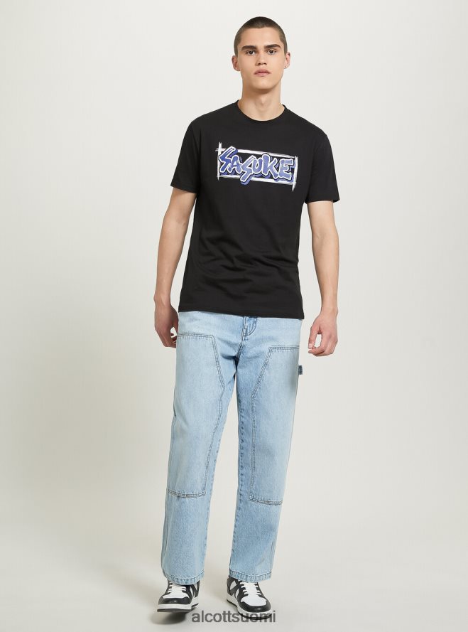 vaatetus fi Alcott miehet naruto t-paita bk1 musta HL28P0648