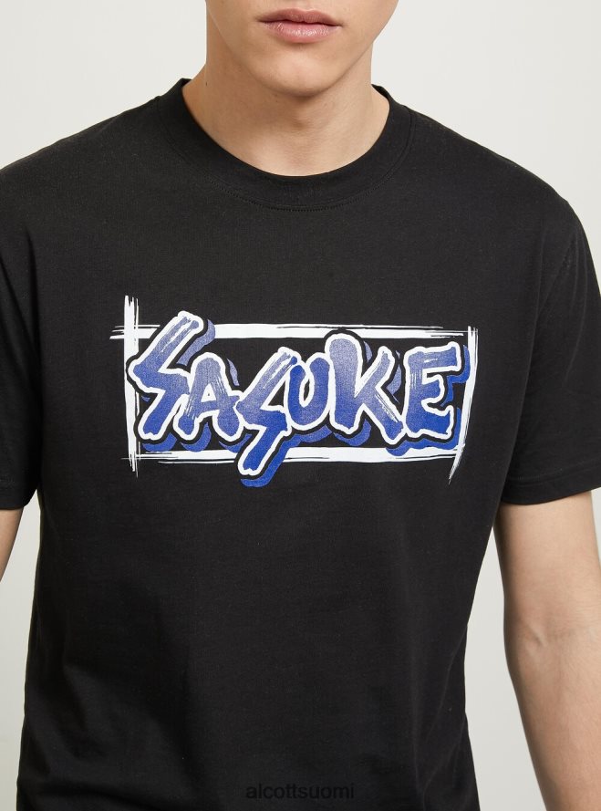 vaatetus fi Alcott miehet naruto t-paita bk1 musta HL28P0648