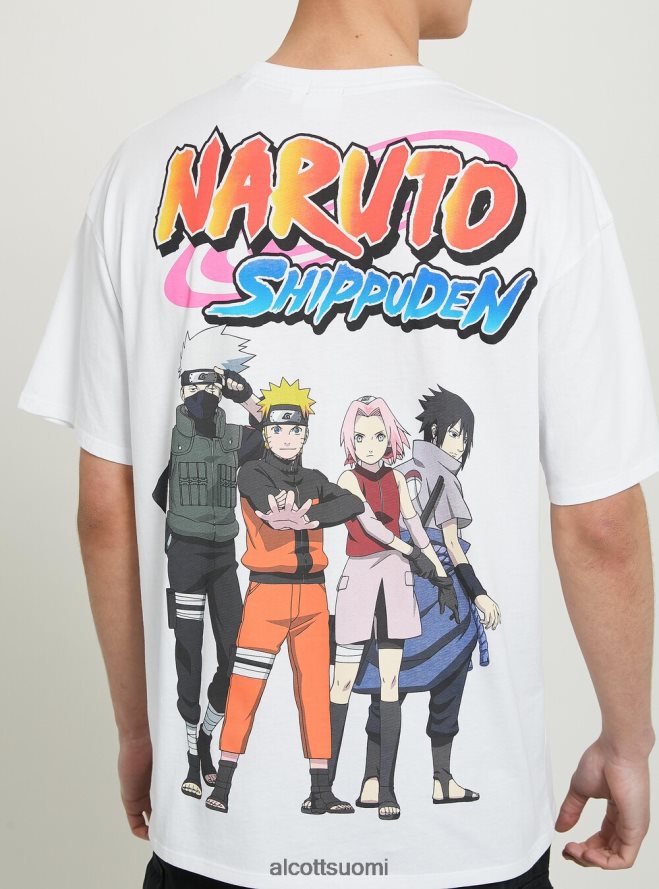 vaatetus fi Alcott miehet naruto t-paita wh3 valkoinen HL28P0649