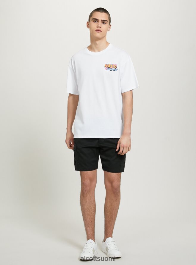vaatetus fi Alcott miehet naruto t-paita wh3 valkoinen HL28P0649