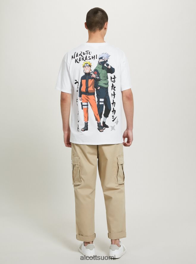 vaatetus fi Alcott miehet naruto t-paita wh3 valkoinen HL28P0652