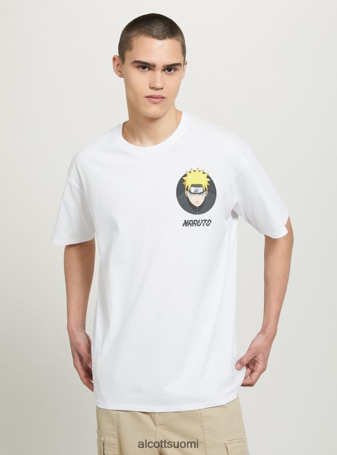 vaatetus fi Alcott miehet naruto t-paita wh3 valkoinen HL28P0652