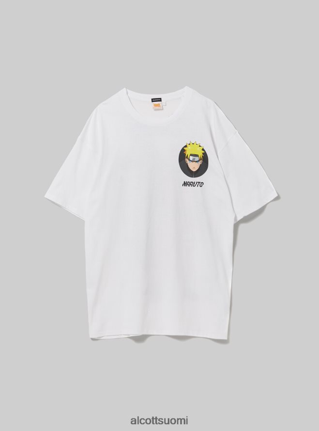 vaatetus fi Alcott miehet naruto t-paita wh3 valkoinen HL28P0652