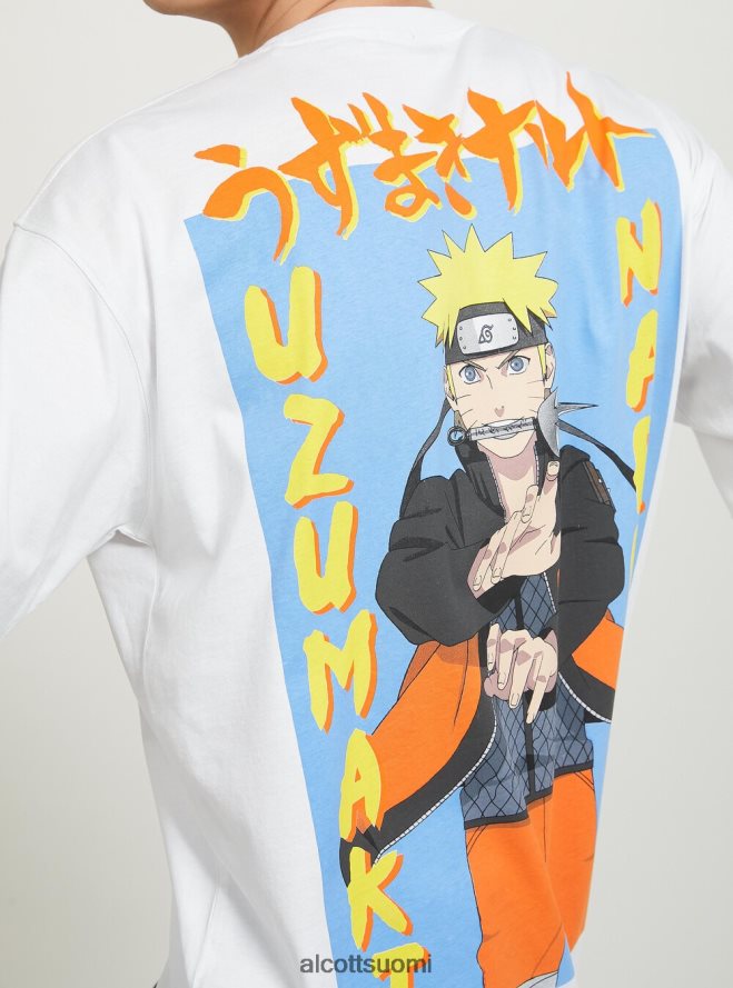vaatetus fi Alcott miehet naruto t-paita wh3 valkoinen HL28P0694