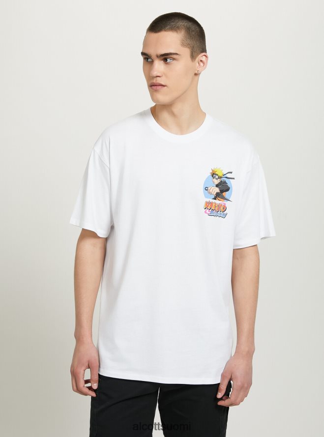 vaatetus fi Alcott miehet naruto t-paita wh3 valkoinen HL28P0694